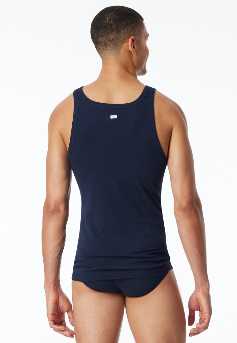 Dark blue tank top - Revival Ludwig