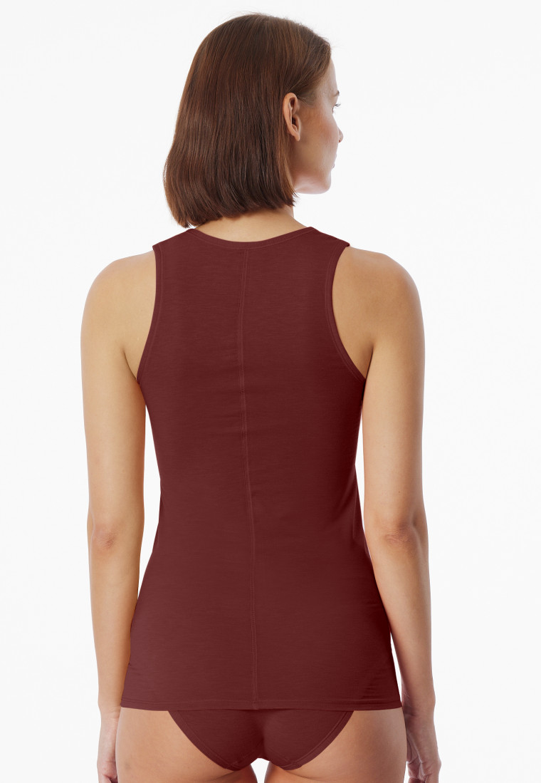 Canotta marrone rossiccio - Personal Fit