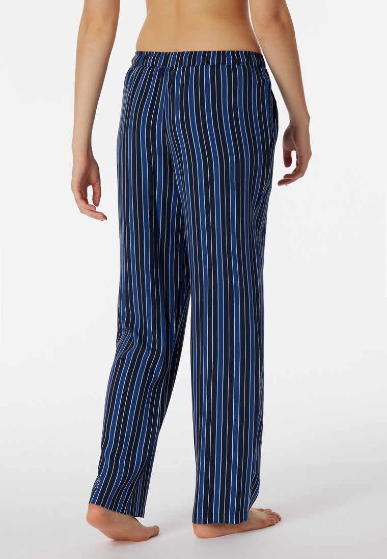 Woven pants long viscose stripes multicolored - Mix & Relax