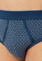 Sportslips 2er-Pack Feinripp Eingriff indigo gemustert - Original Classics