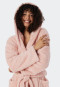 Morgenmantel Teddy-Fleece Comfort-Fit rosé - Essentials