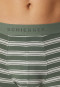 Lot de 3 shorts en coton bio ceinture élastique tissée uni/rayé multicolore - 95/5