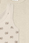 Confezione da 2 body a costine sottili con elefantini in crema - Natural Love