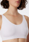 Soft bra seamless removable pads white - Classic Seamless