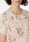 Camicia da notte a maniche corte con stampa floreale multicolore - Comfort Nightwear