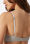 Soft padded bra without underwire gray-jaspé-gray - Invisible Soft