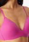 Reggiseno imbottito morbido senza ferretto fucsia - Invisible Soft
