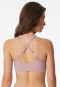 Bustier microfiber removable pads soft pink - Invisible Soft