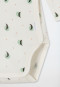 Body avvolgente unisex a costine sottili stelle lune off-white - Natural Love