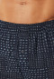 Boxershorts Interlock graphit gemustert - Fine Interlock