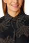 Pyjamas Interlock Ginkgo black printed - Modern Nightwear