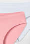Slips 2er-Pack weiß/ powder pink - Fresh Vibe