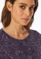 Camicia da notte a manica lunga stampata multicolore - Comfort Interlock