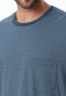 Chemise de nuit à manches longues bleu-gris - Comfort Essentials