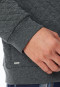 Sweatshirt dunkelgrau gemustert - Mix+Relax