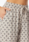Pants long woven fabric flowers gray-jaspe - Mix+Relax