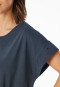 Camicia da notte corta grafite - Casual Nightwear