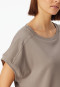 Maglietta a maniche corte mercerizzata interlock argilla - Mix+ Relax