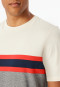 Pigiama corto a righe rosso chiaro - Casual Nightwear