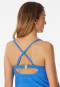Tankini-Top Jersey recycelt Streifen aquarium - Aqua