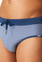 Badehose Wirkware blau gemustert - Aqua