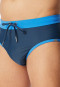 Maillots de bain tricot recyclé indigo - Aqua