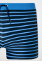Maillots de bain tricot recyclé SFP 40+ sport scolaire rayures aquarium - Aqua Teen Boys