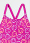 Swimsuit knitwear SPF40+ Smiley fuchsia - Aqua