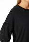 Pyjama long interlock ginkgo noir - Modern Nightwear