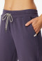 Pantaloni lunghi interlock indaco - Mix+ Relax