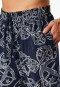 Pantaloni lunghi con stampa blu-bianco - SCHIESSER 150 Anni