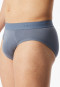 Slip a doppia confezione da due grigio-blu - Rib Essentials