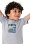 Schlafanzug kurz grau-meliert - Kids Nightwear