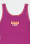 School sports swimsuit fuchsia - Aqua