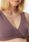 Bustier Schwangerschaftswäsche mauve - Unique Maternity