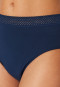 Period panties retro 2-pack lace black/dark blue - SCHIESSER Care