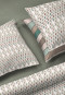 Bed linen 2-piece Renforcé mint patterned - SCHIESSER Home