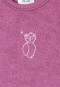 Babybody langarm unisex Frottee Modal Eule malve - Natural Love