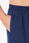 Bermuda woven fabric seersucker striped navy - Mix+Relax