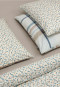 Bedding 2-piece cream patterned - Renforcé