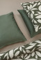 Bed linen 2-piece soft flannel green - SCHIESSER Home