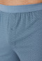 Boxer in cotone organico fantasia grigio-blu - Comfort Fit