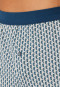 Boxer en coton bio imprimé argent - Comfort Fit