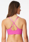 Bustier Mikrofaser herausnehmbare Pads fuchsia - Invisible Soft