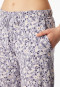 Pantalon 3/4-long Fleurs imprimé multicolore - Mix+Relax