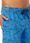 Pants short indigo patterned - Mix+Relax