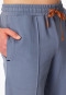 Hose kurz Sweat-Qualität blaugrau - Mix+Relax