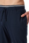 Long pants with midnight blue cuffs - Mix+Relax