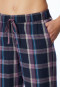 Pants long flannel Organic Cotton checks multicolor - Mix+Relax