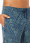 Hose lang khaki bedruckt - Mix+Relax
